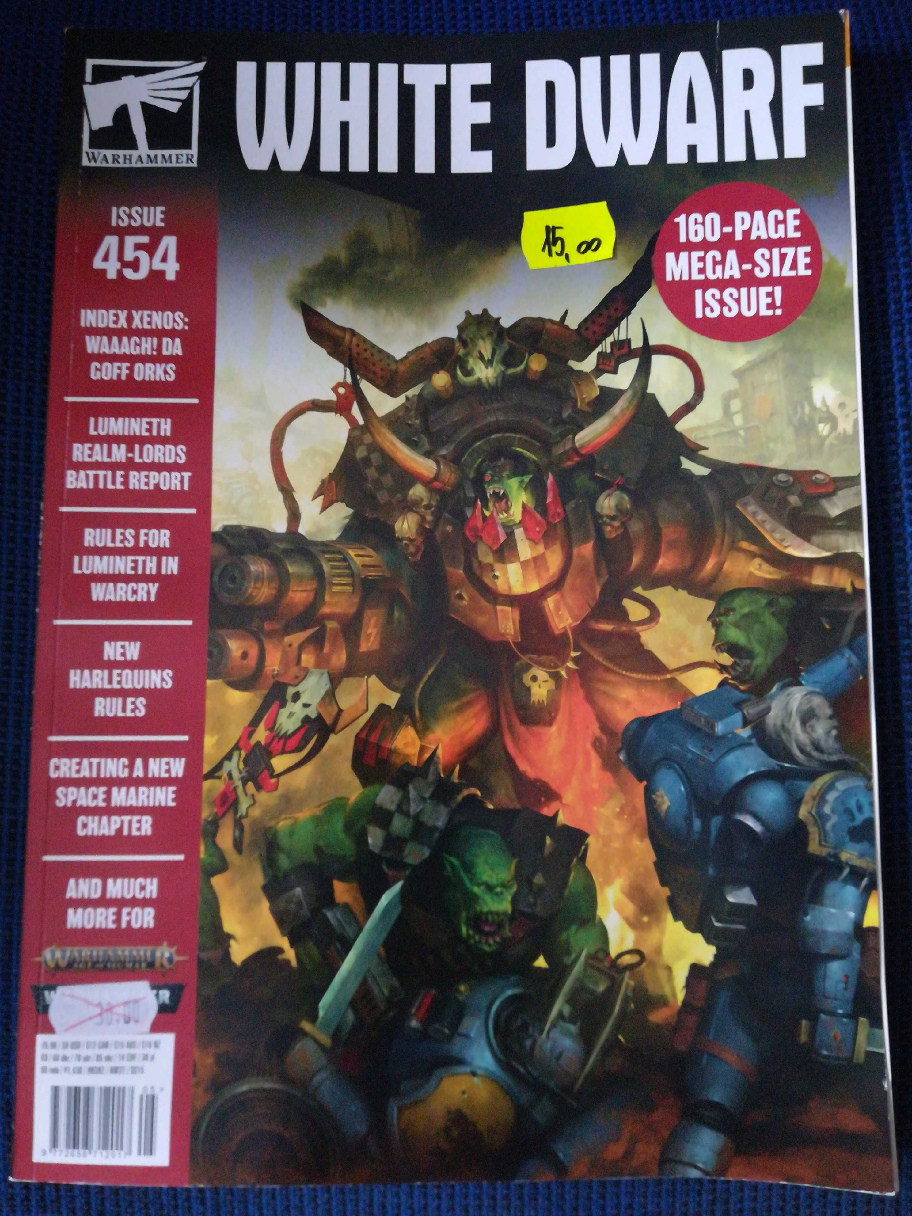 Warhammer. White Dwarf 454 Czasopismo po angielsku (Nowe)
