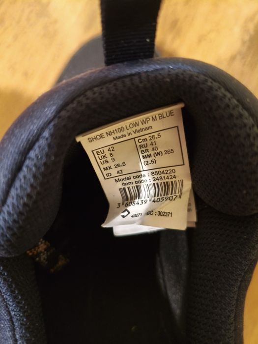Buty Quechua NH100 turystyczne trekkingowe  wodoodporne