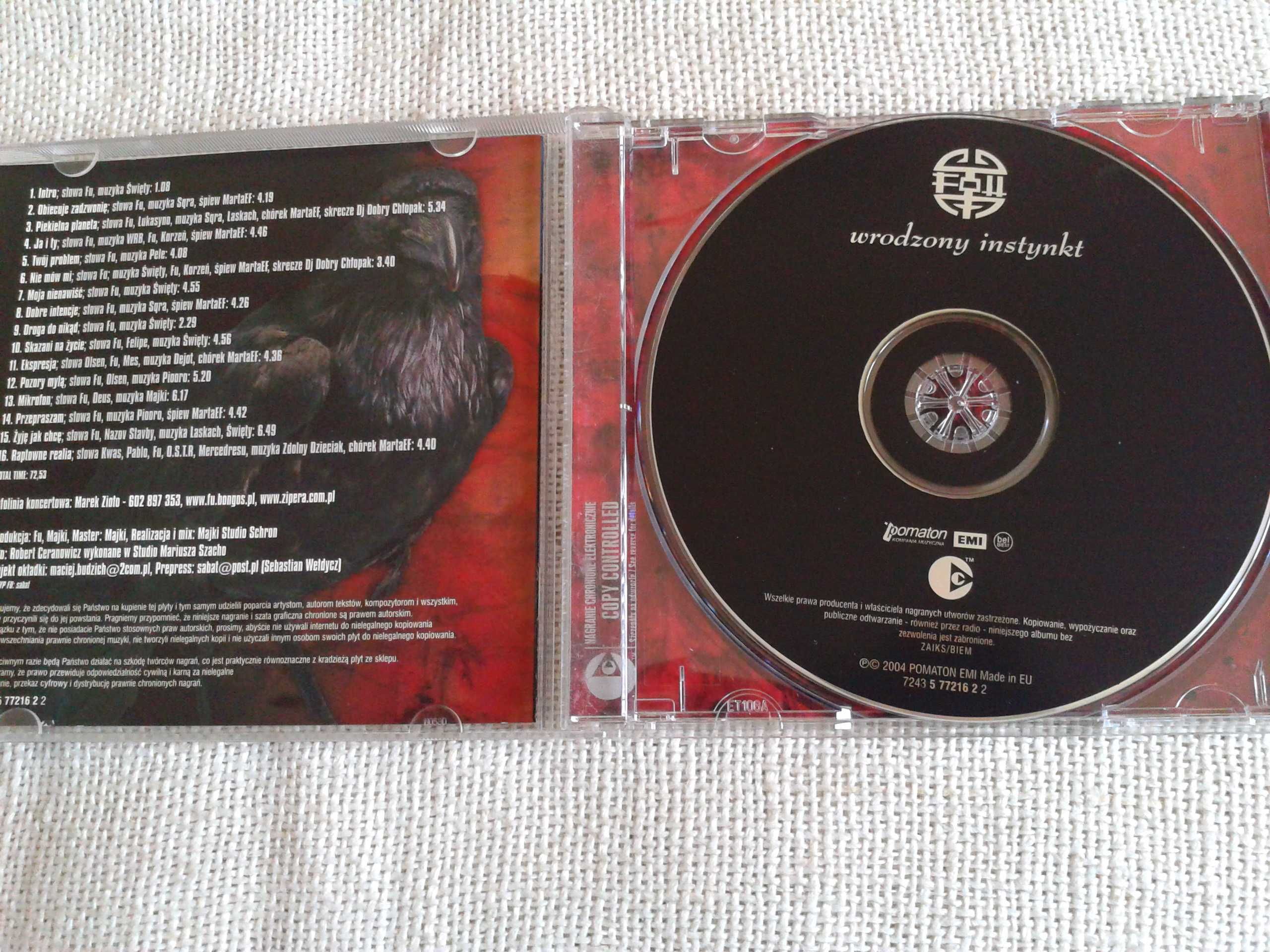 Fu - Wrodzony Instynkt  CD