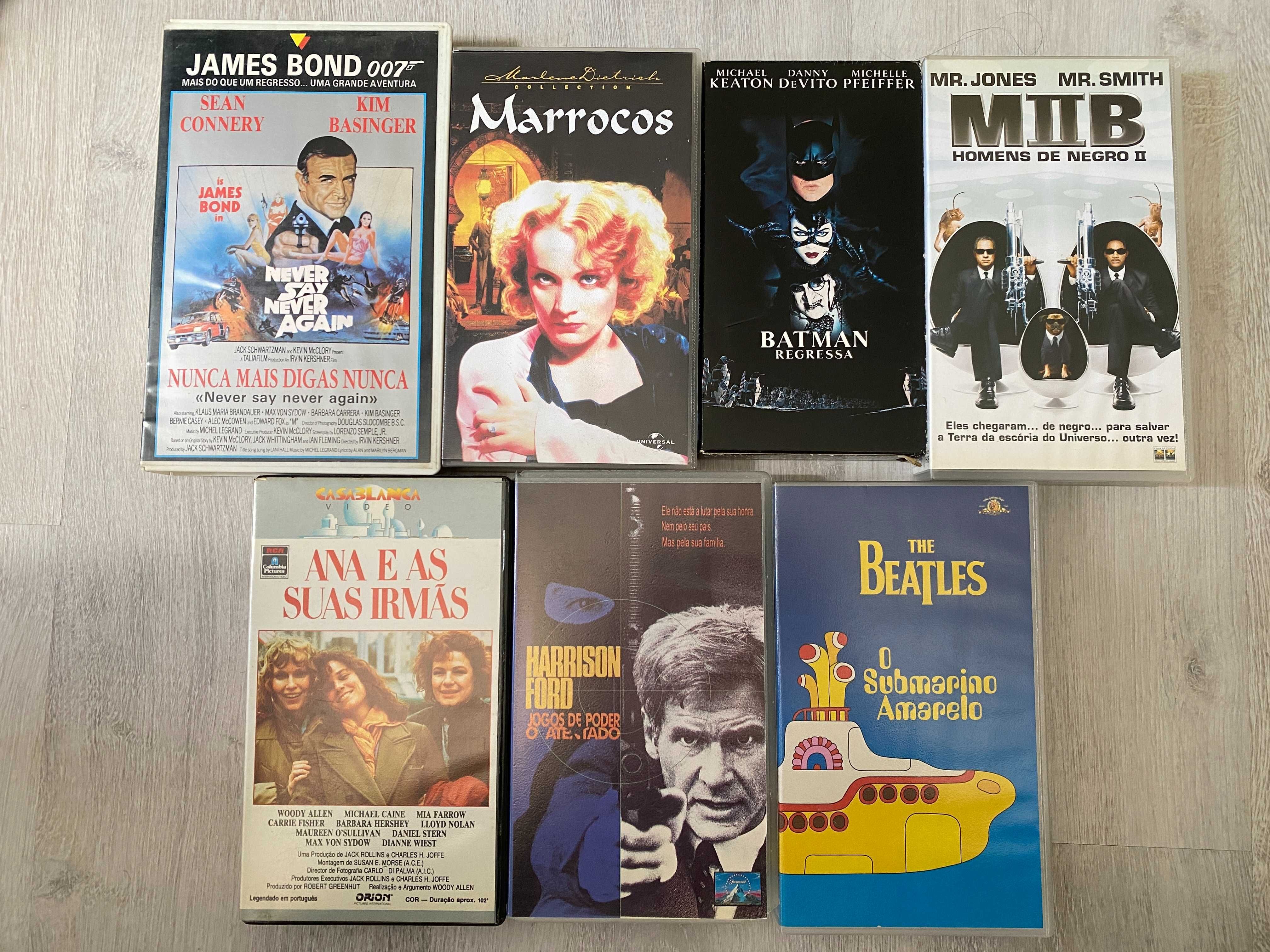 Filmes diversos (VHS)