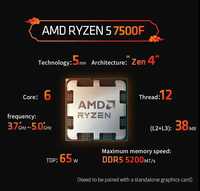 Процесор AMD Ryzen 5 7500F в наличии