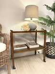 candeeiro, mesa, sala, aparador, area, iluminação