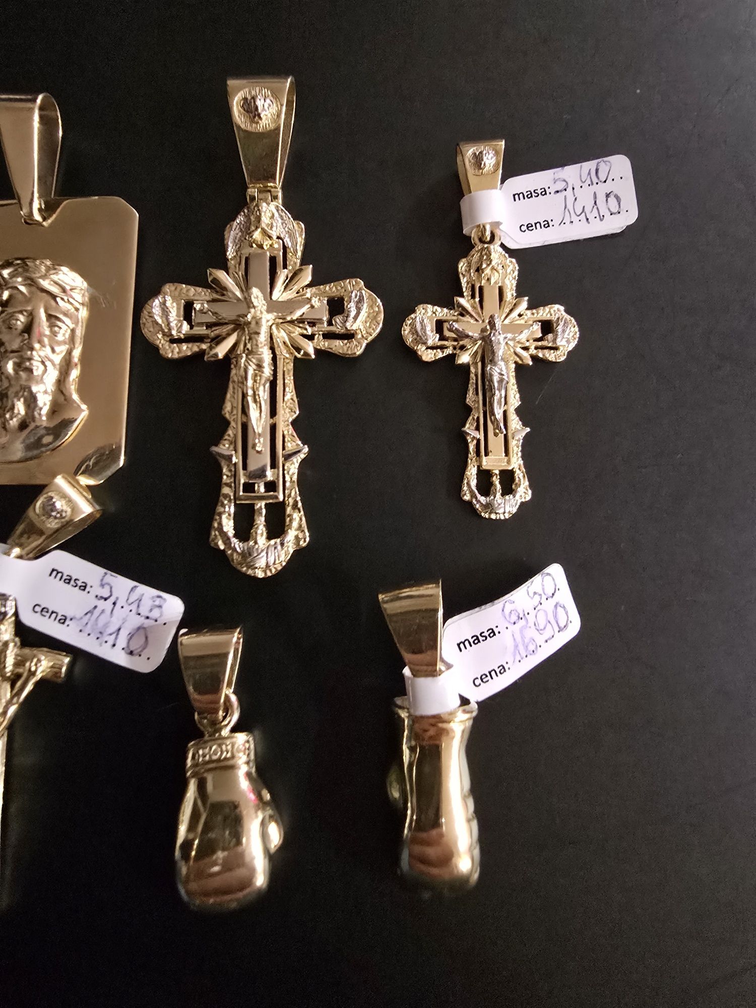 Nowe złote Przywieszki PR.585 14K