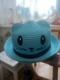 Детская шляпа "котик" 3год