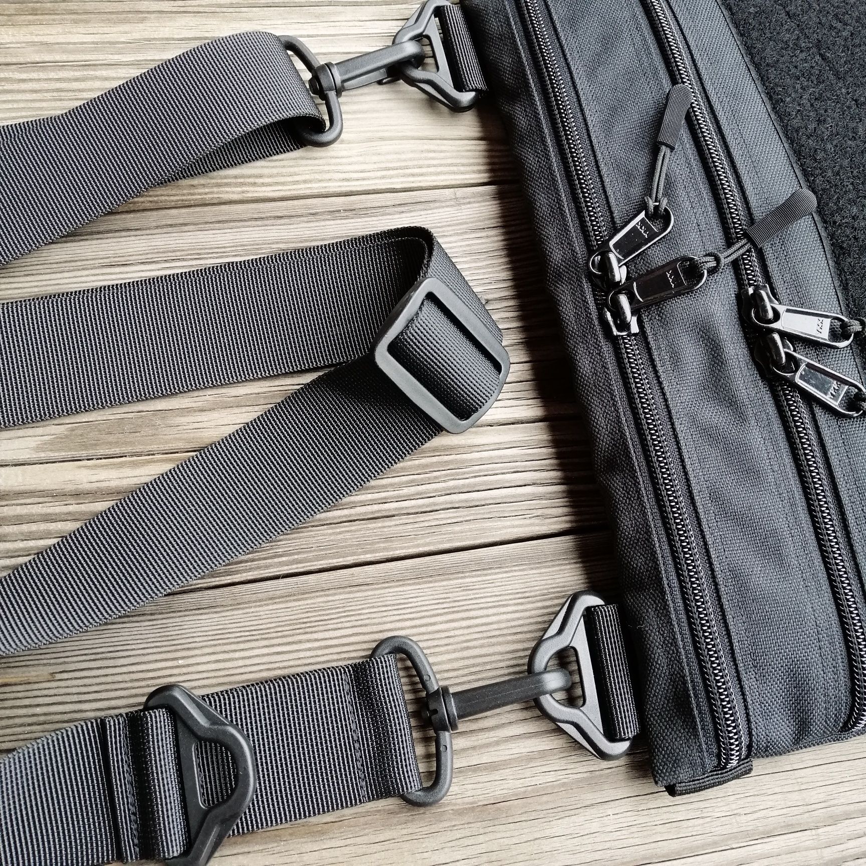 Сумка через плечо fivedotsgear с велкро липучкой для патчей шевронов