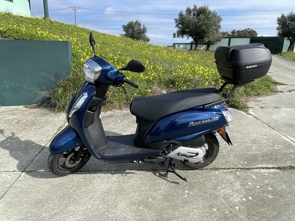 Scooter SUZUKI ADRESS 125 cc + extras ‘como nova’ em garantia