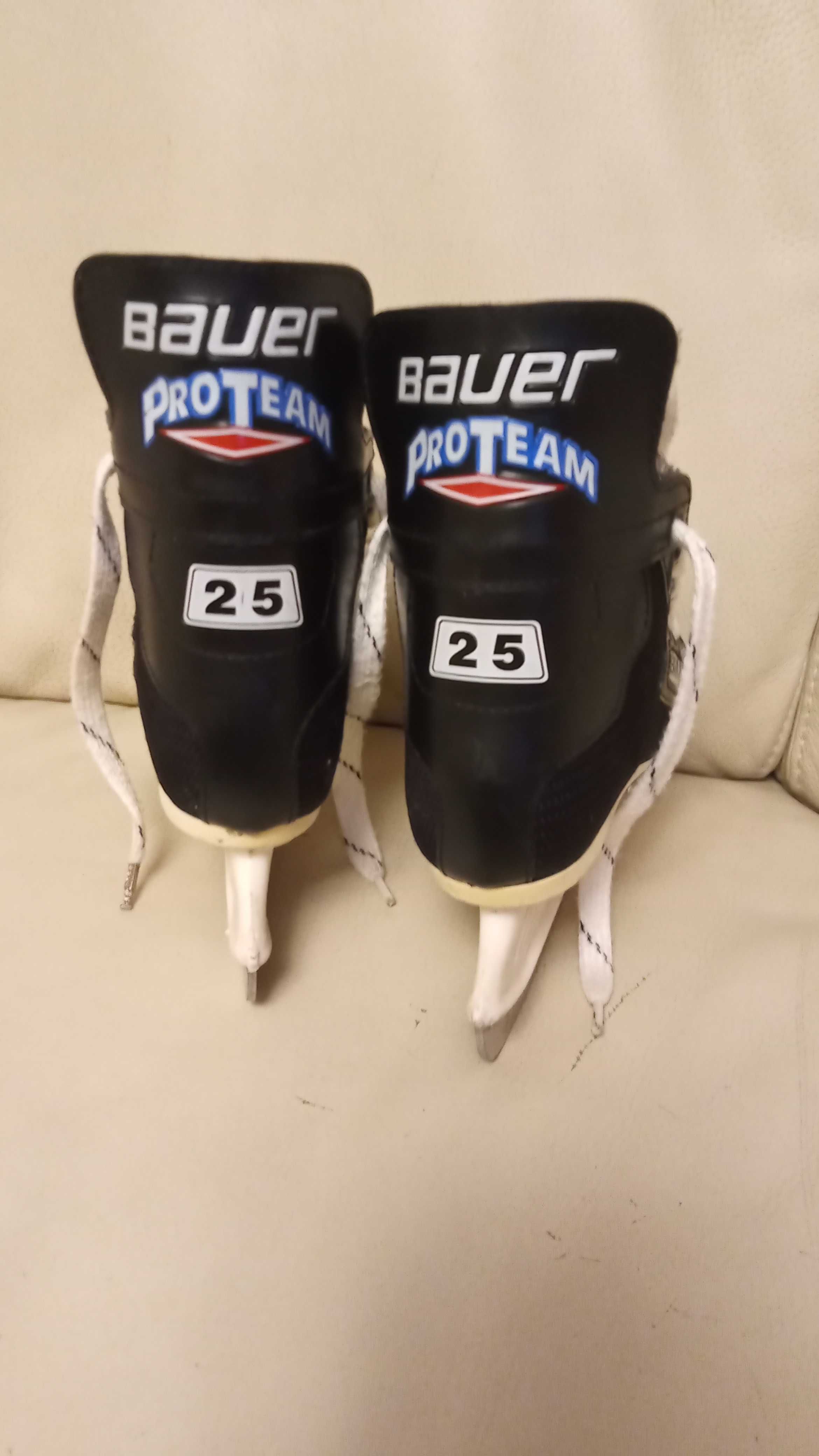 Łyzwy hokejowe dla malucha Bauer Pro Team wkładka 19,5 cm