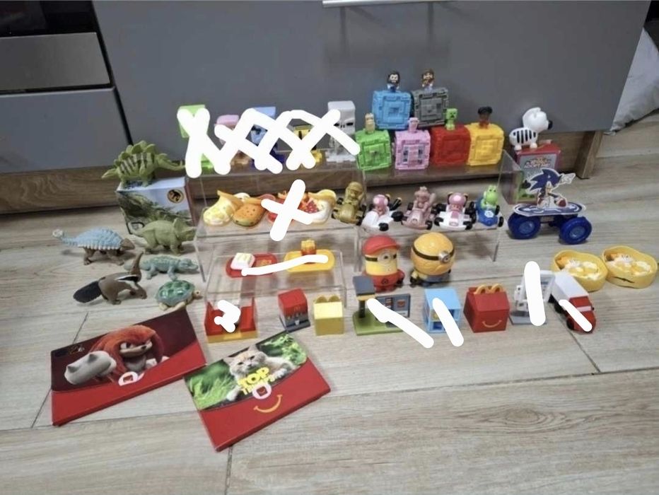 Іграшки Ишрушки McDonald's  Макдональдс McDonalds