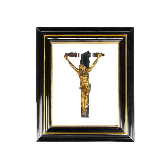 Quadro escultura Cristo Cruz | Arte Sacra