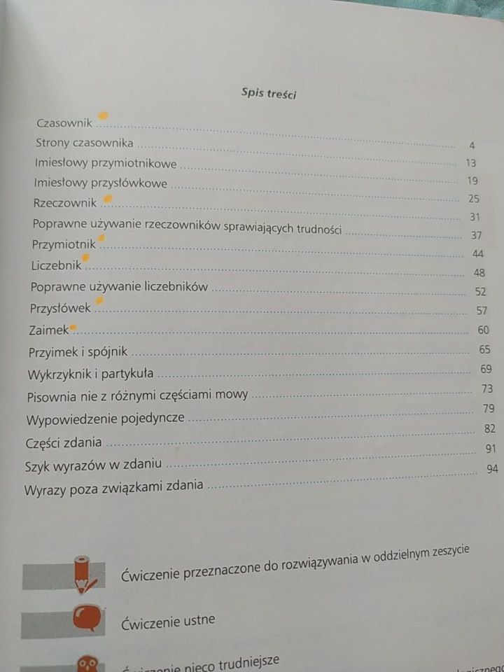 Język polski zeszyt ćwiczeń klasa 7