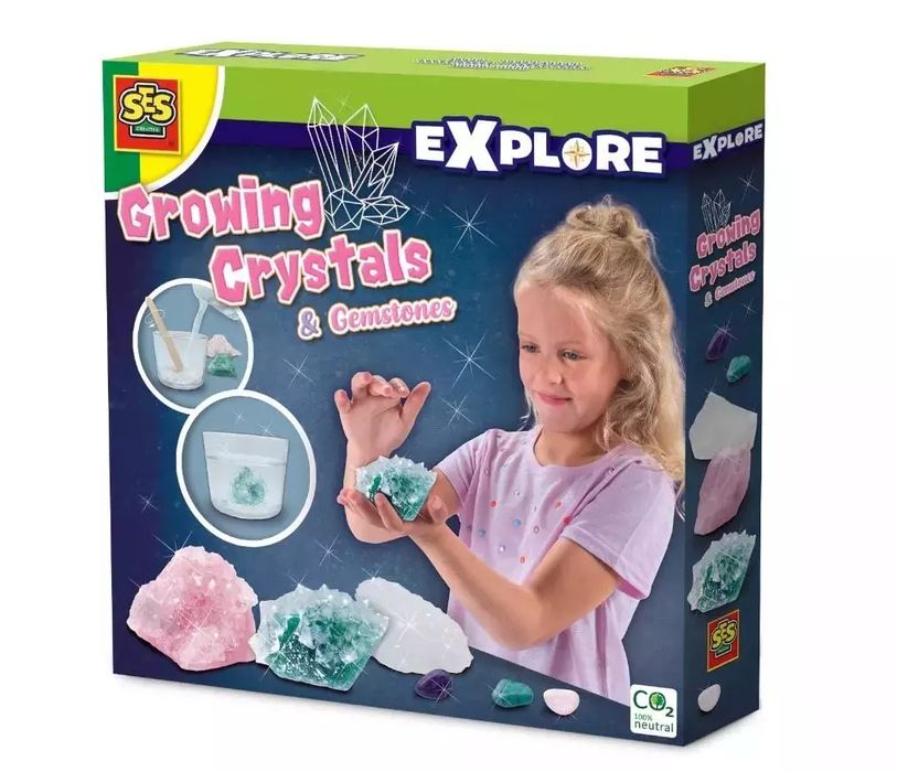 Tworzenie kryształów i kamieni szlachetnych. SES NL. Nowy Produkt