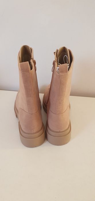 Botki damskie  36 Buty i Bezowe Nowe