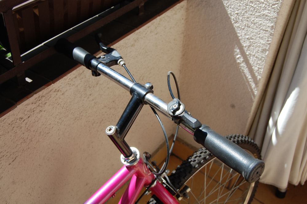 Stary rower Unibike 24 - stalowa rama