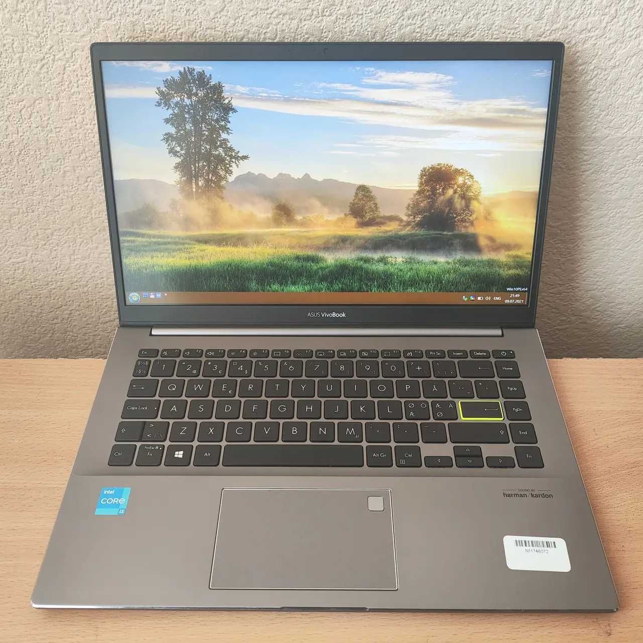 Asus VivoBook S433E 14" FHD/IPS i3-1115G4/8GB DDR4/256SSD/Iris Xe G4/