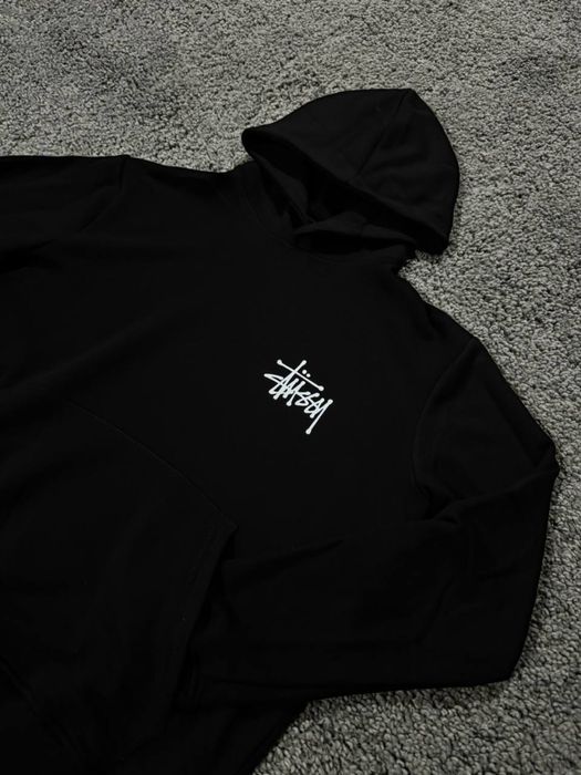 Худі Stussy / Чорне худі Стусі унісекс / Худи Стуси