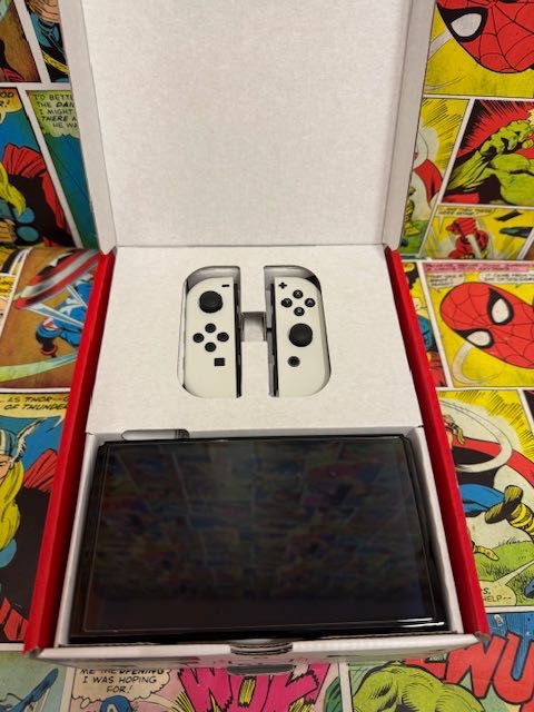 Nintendo Switch OLED Zestaw+MARIO KART DELUXE 8 Szczecin Ufogames