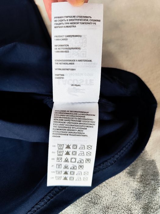 Koszulka męska T-shirt męski Lacoste granatowy nowy L, XL,XXL, 3XL