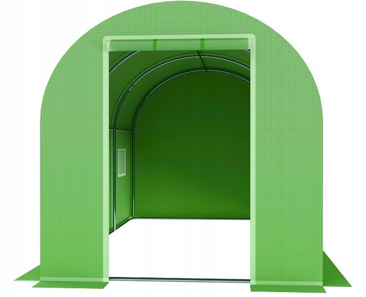Zestaw Namiot Tunel Ogrodowy Foliowy 10m2  4x2,5m Do Ogrodu *okazja*