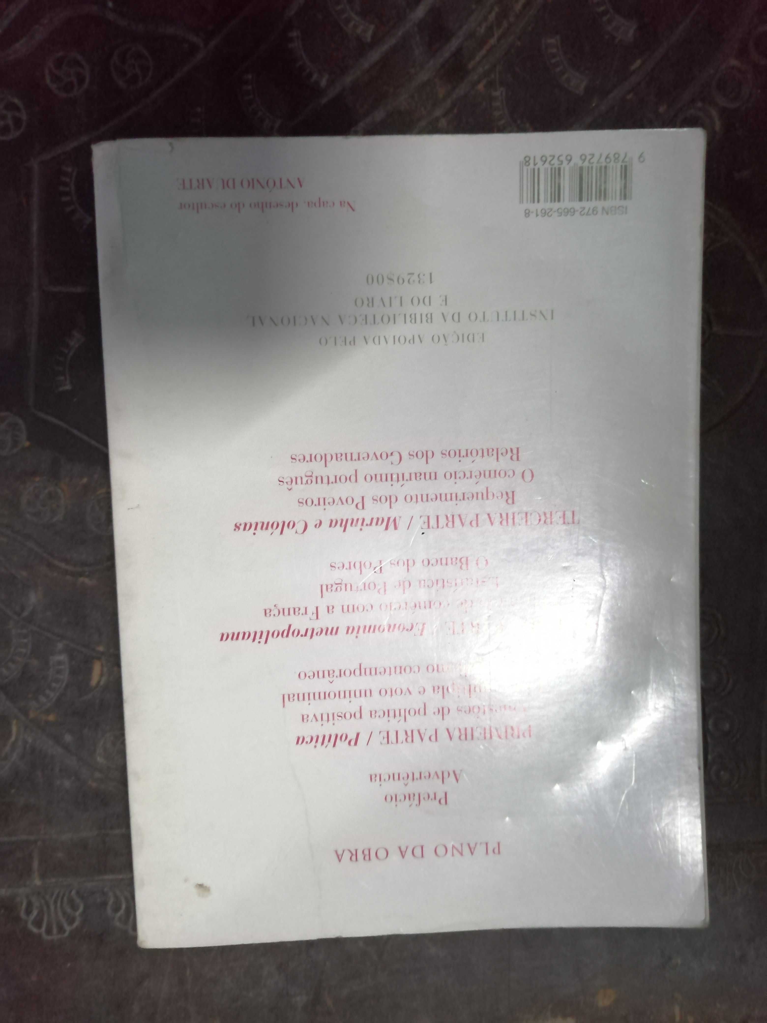 politica e economia nacional , oliveira martins 1992
