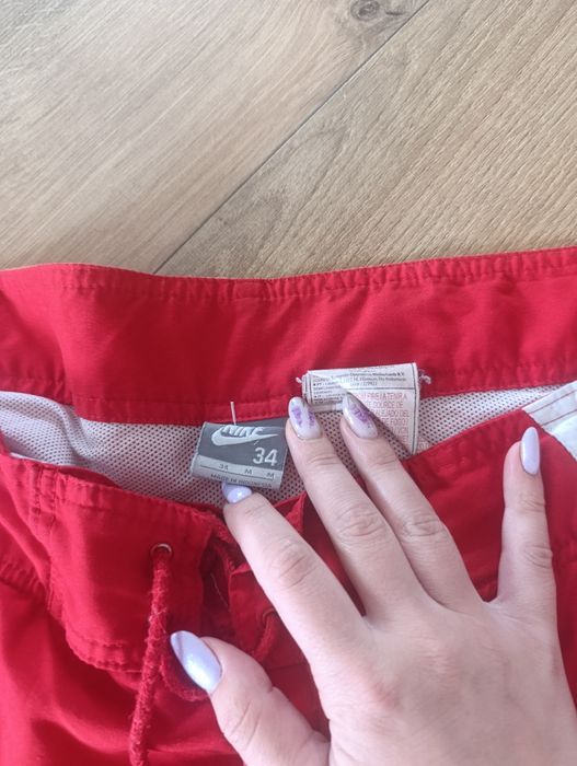 Spodenki szorty sportowe kąpielowe sport siłownia biegi sznurowane m l