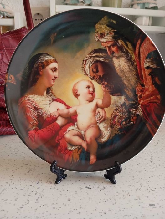 Pratos presepio vista alegre