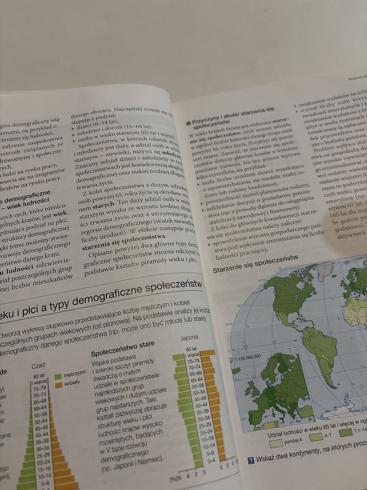 “Oblicza geografii 2” - zakres  podstawowy + uzupełnione karty pracy