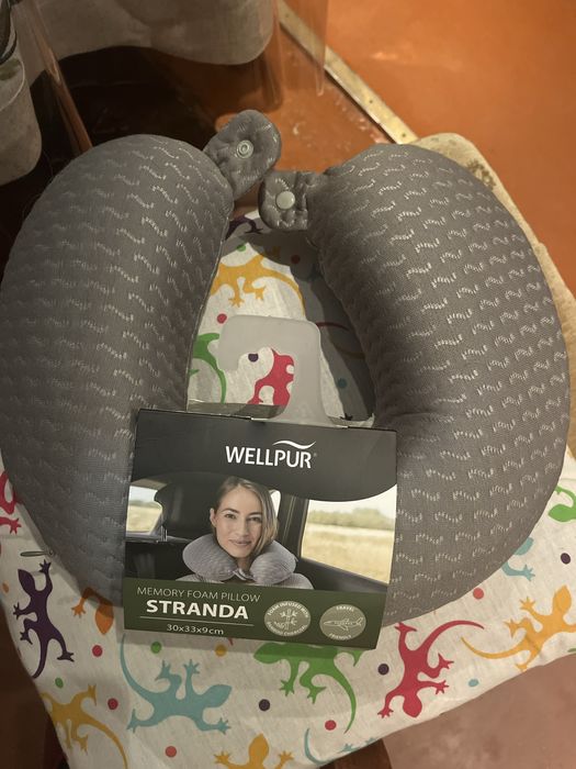 Подушка под шею в самолет/машину. Tescoma для лепки вареников, равиоли