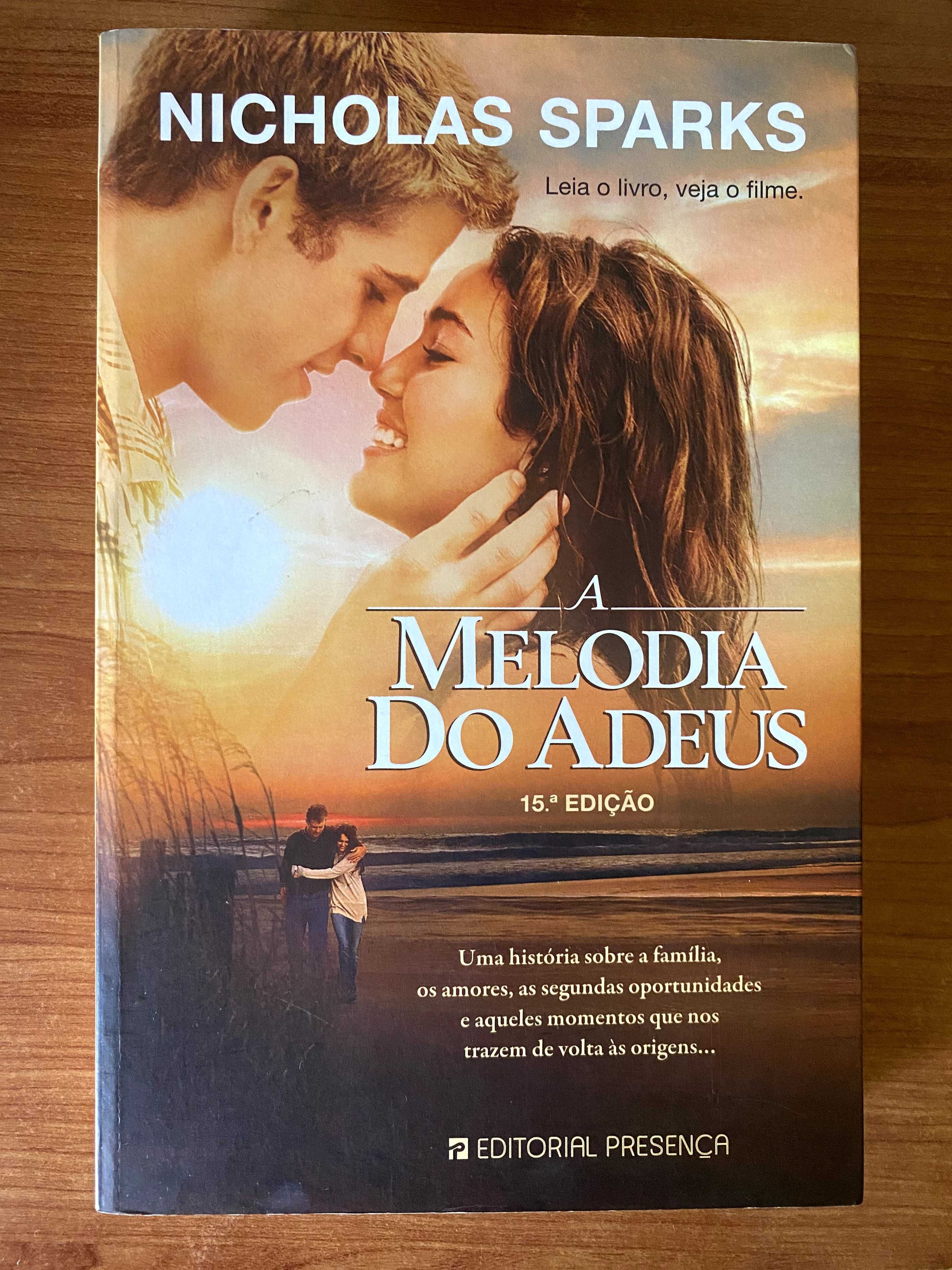 Livro "A Melodia do Adeus"- Nicholas Sparks