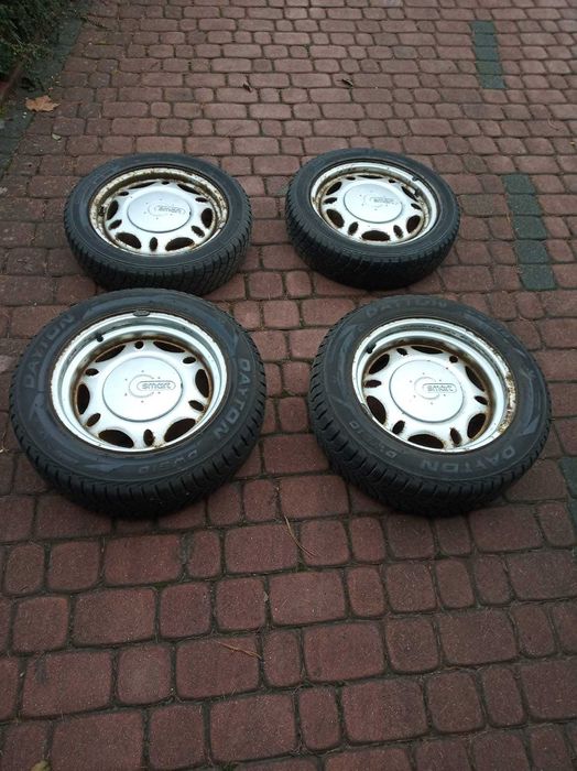 Felgi stalowe + dekle Smart Fortwo 2002r