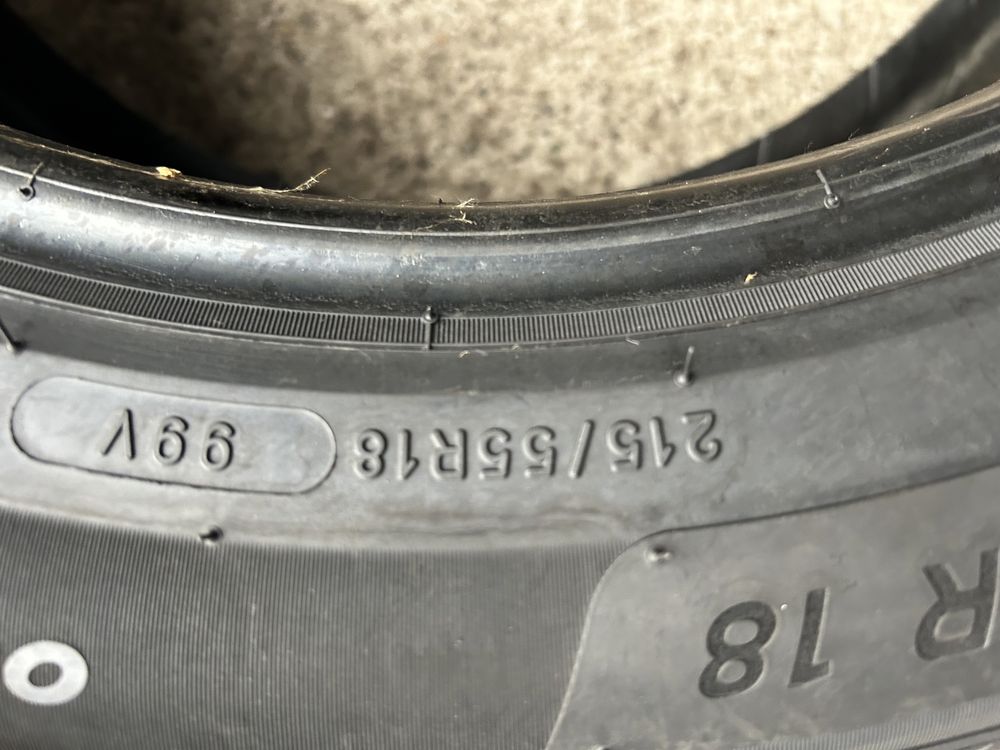 Opony letnie 215/55R18 x  4 szt Michelin nowe 22 r