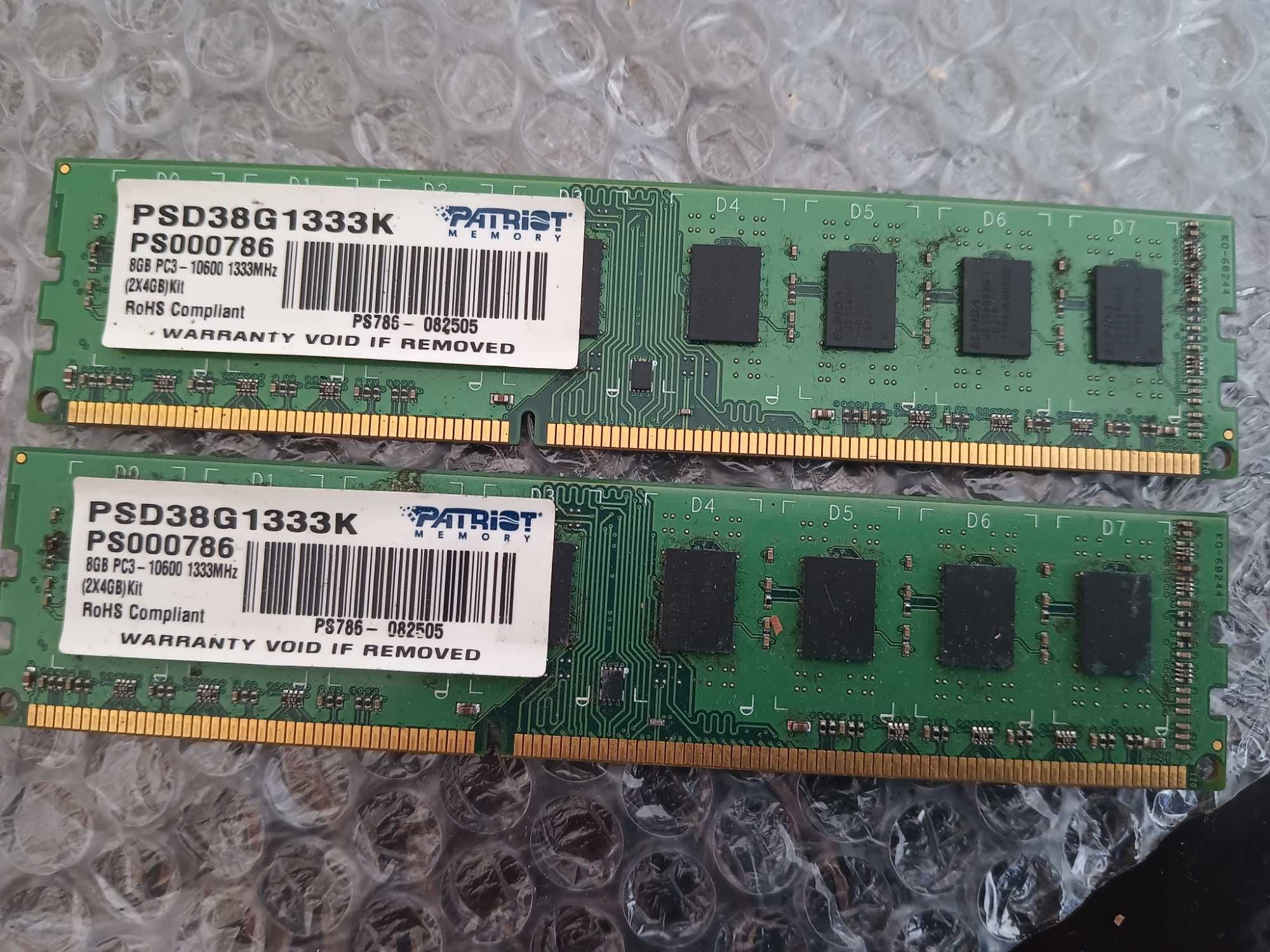 PAMIĘĆ RAM DDR3 16GB/1333/2X8 Okazja!