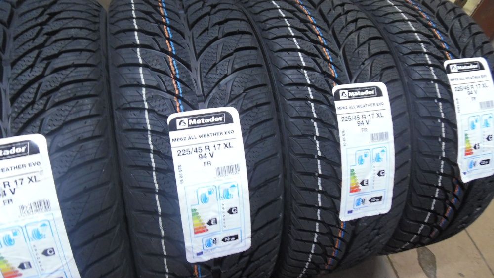 Nowe 225/45R17 MATADOR MP62 All Weather EVO - opony całoroczne , ANDAR