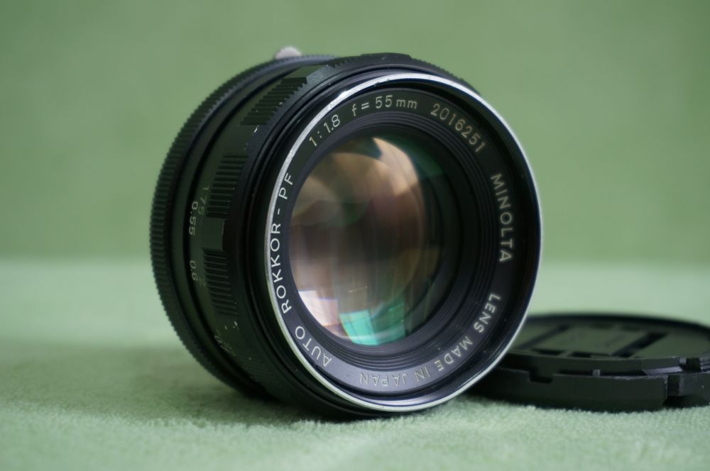 Minolta Auto Rokkor-PF 55mm f 1.8
