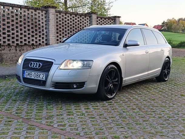 Audi A6 C6 2.0 turbo benzyna, manual, bose, navi, hak, klima, sorawny.