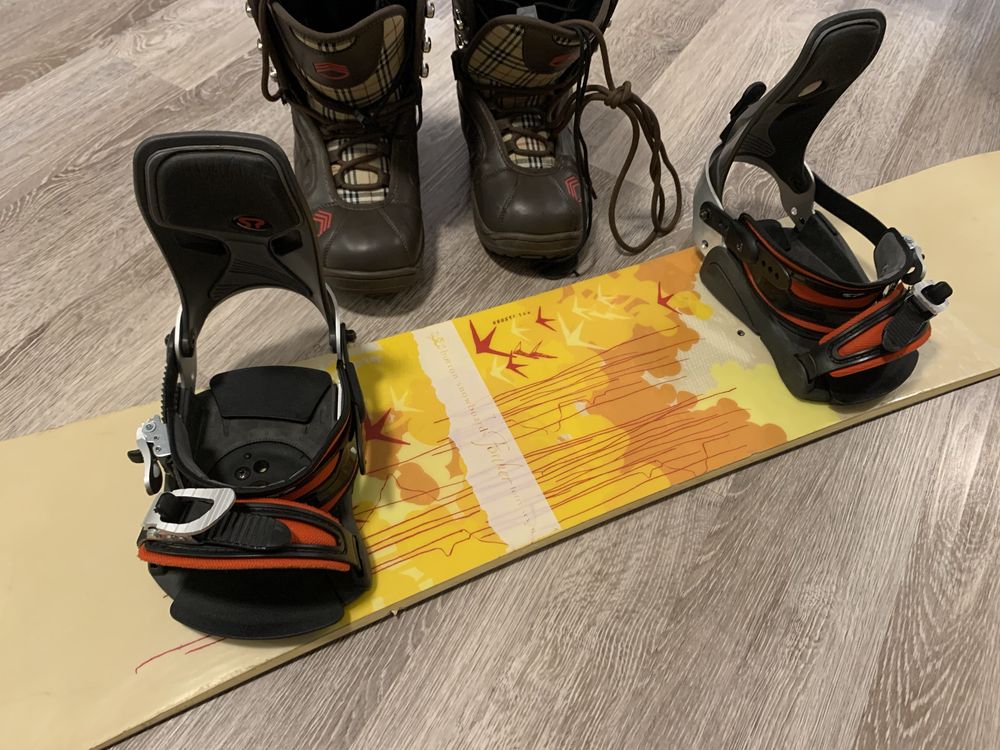 Snowboard zestaw