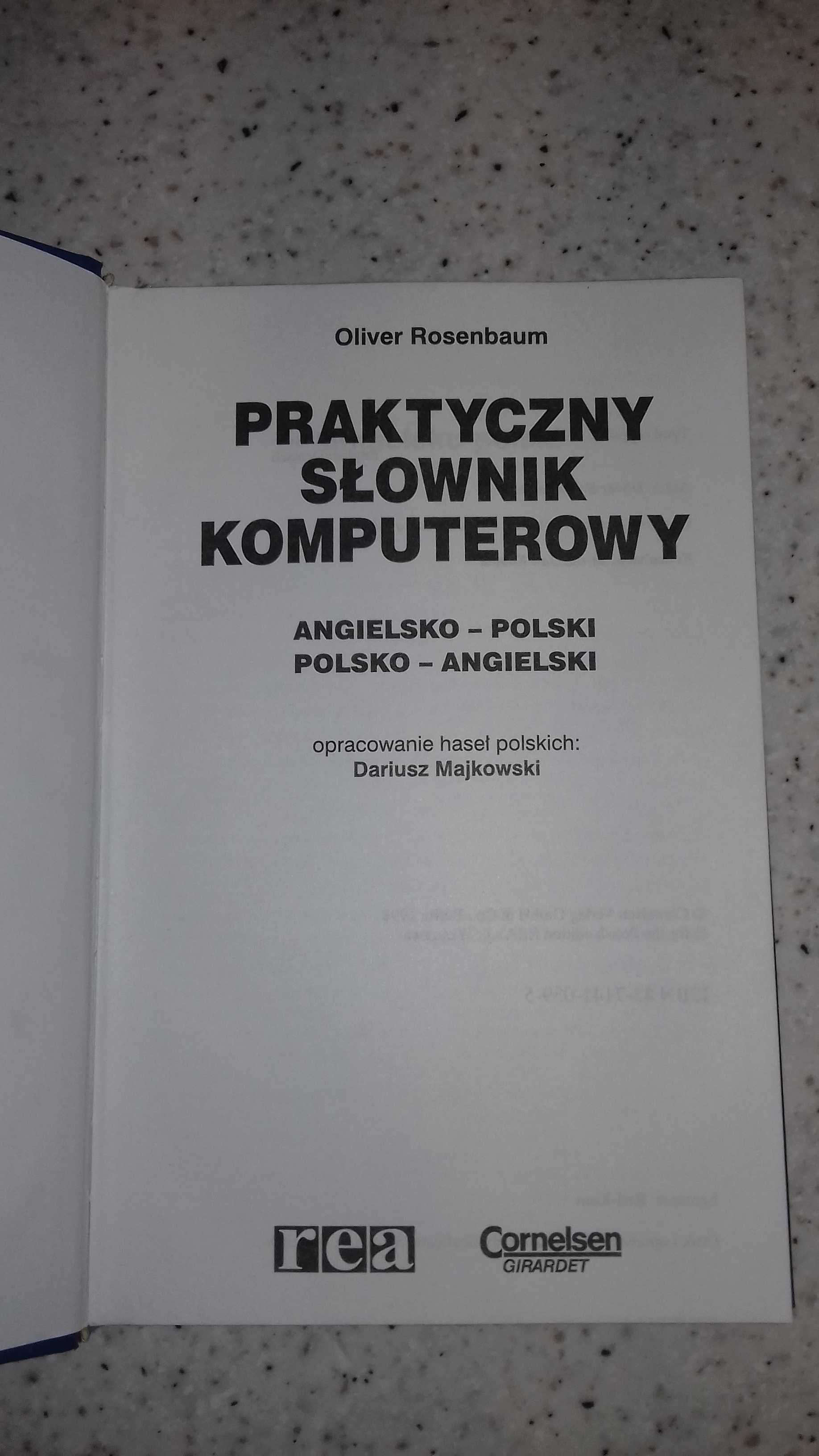 Słownik komputerowy angielsko-polski  polsko-angielski