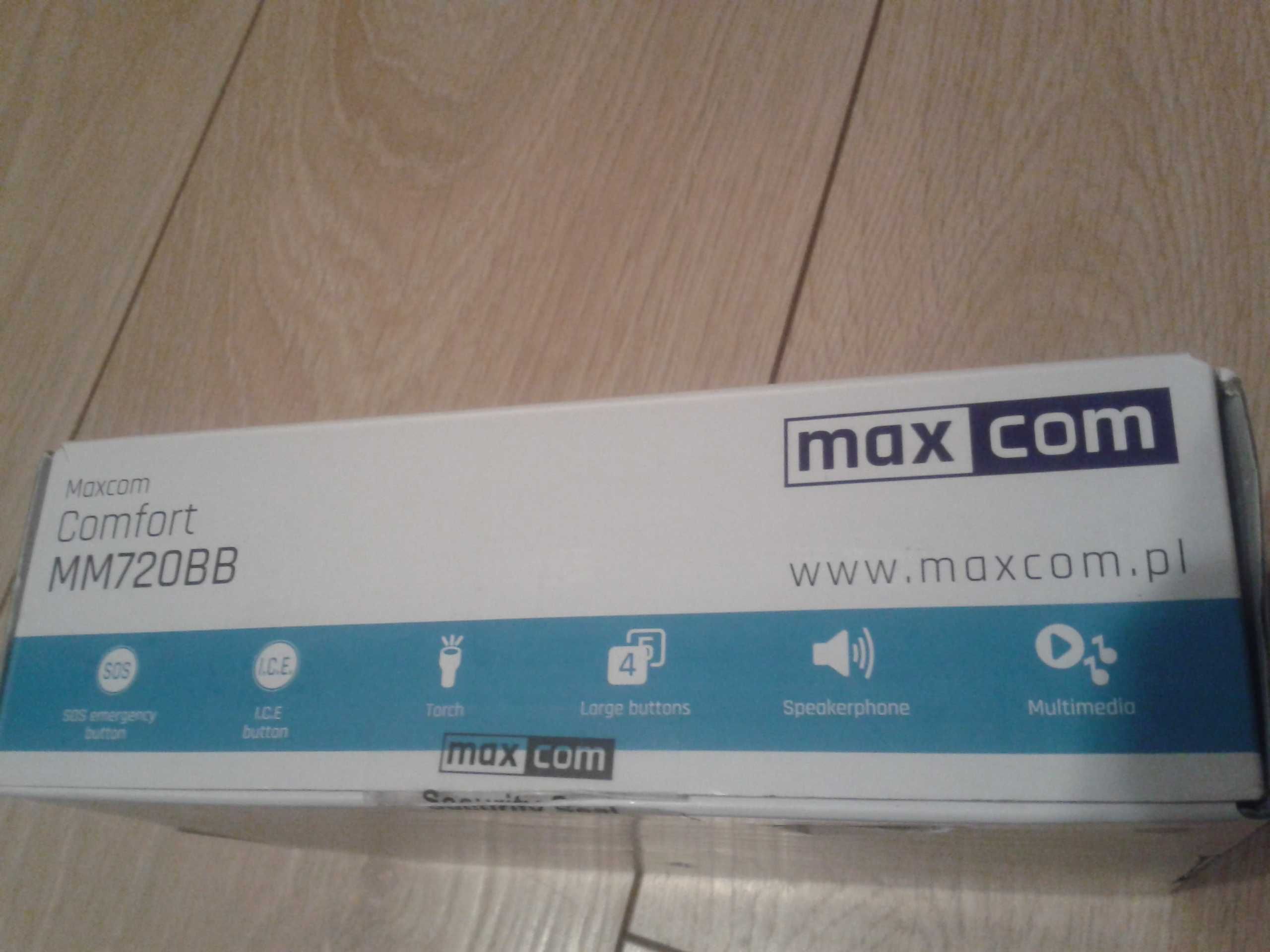 MAXCOM MM720  telefon idealny dla seniora