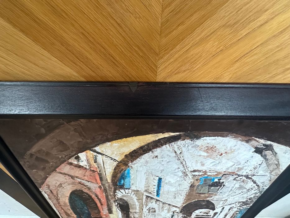 Obraz olejny Souq Tunezja Profesjonalnie oprawiony w duza rame