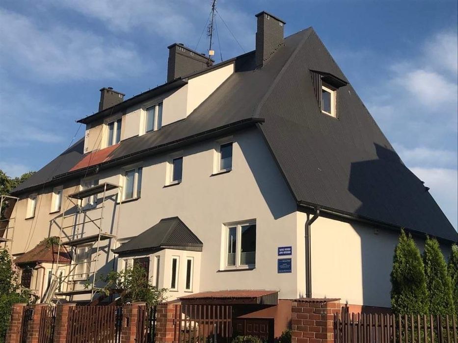 Malowanie dachów, elewacji Wycinka drzew trudnych, rozbiórka kominów