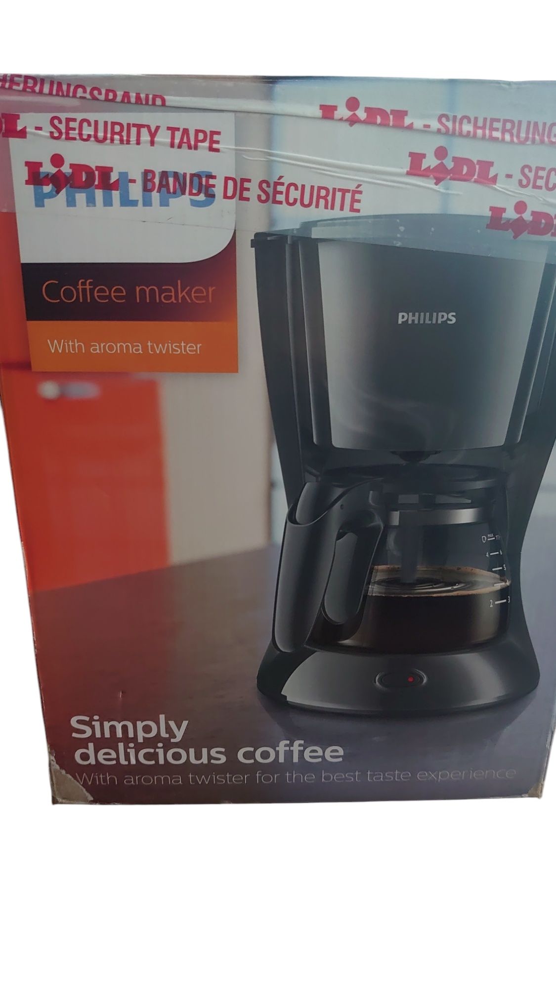 Philips ekspres do kawy szklany Daily Collection twister