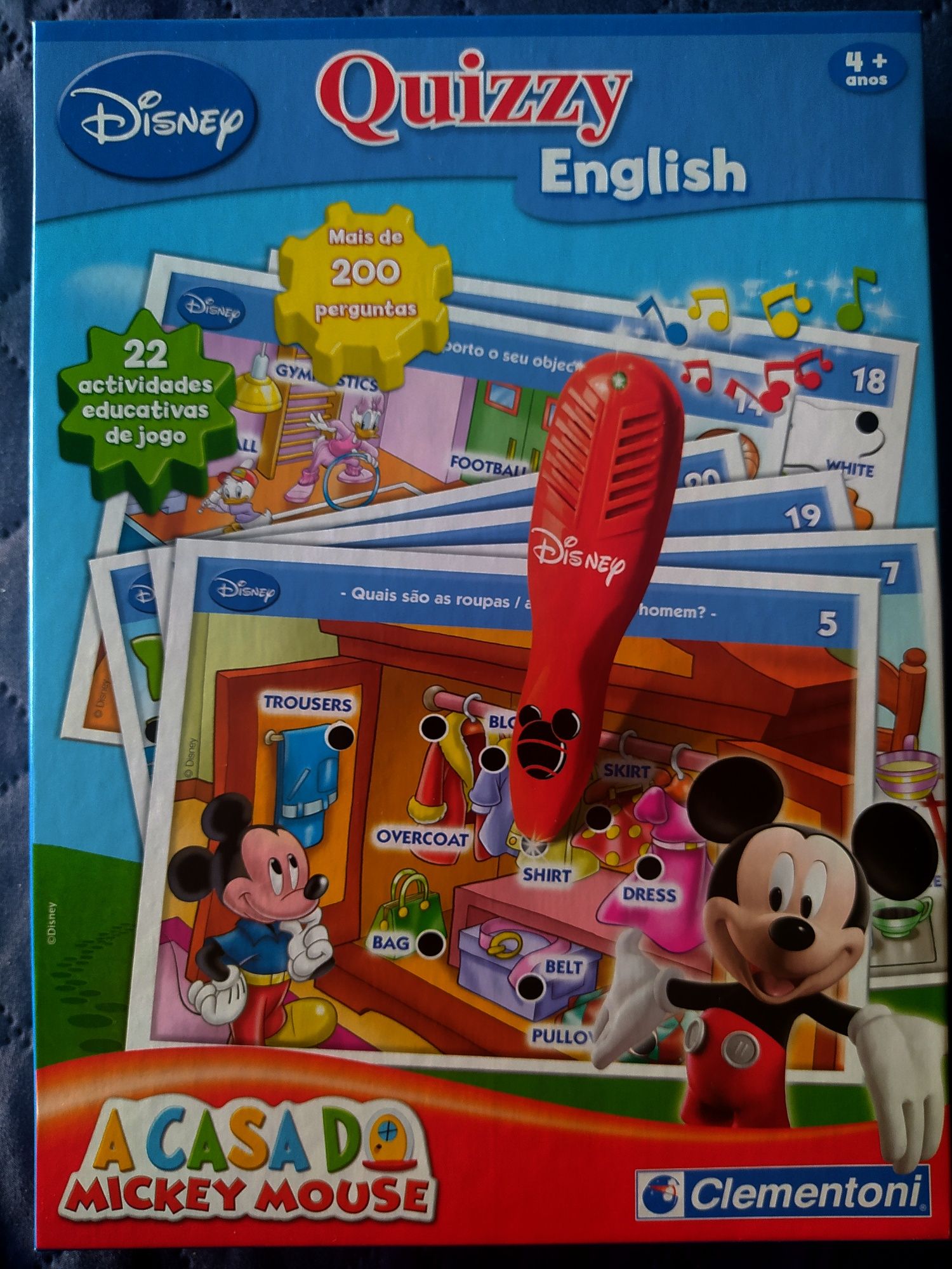 A casa do Mickey Mouse - Quizzy Inglês