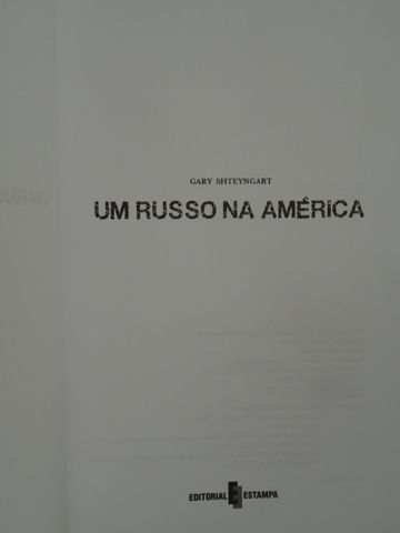 Um Russo na América de Gary Shteyngart