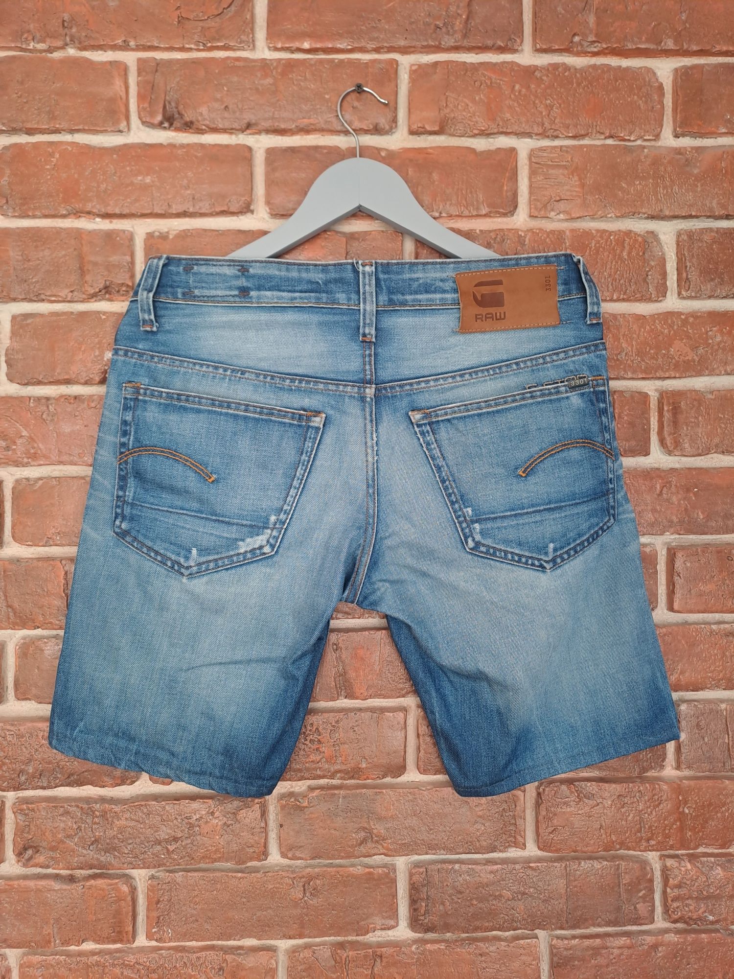 Męskie szorty krótkie spodenki jeansowe G-star RAW r. M 31/32