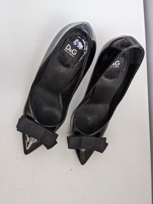 Туфлиі лаковані човники D&G (оригінал), р. 39