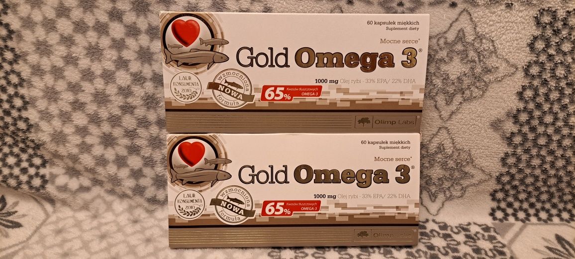 Nowe Opakowanie Gold Omega 3 Olimp