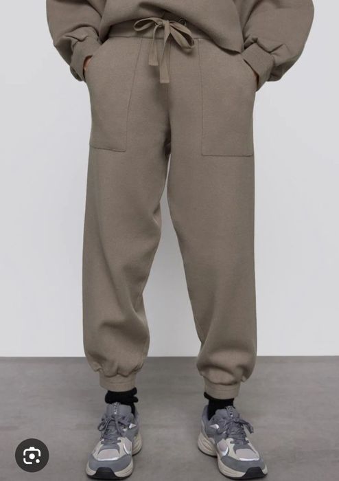 Штани теплі в'язані Zara