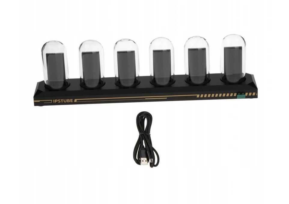 IPS Zegar Nixie Tube Home, Przenośny zegar elektroniczny