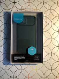 Etui Nillkin Camshield Pro iPhone 13 Mini, zielone