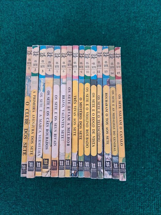 Os Sete (15 Volumes) - Enid Blyton
