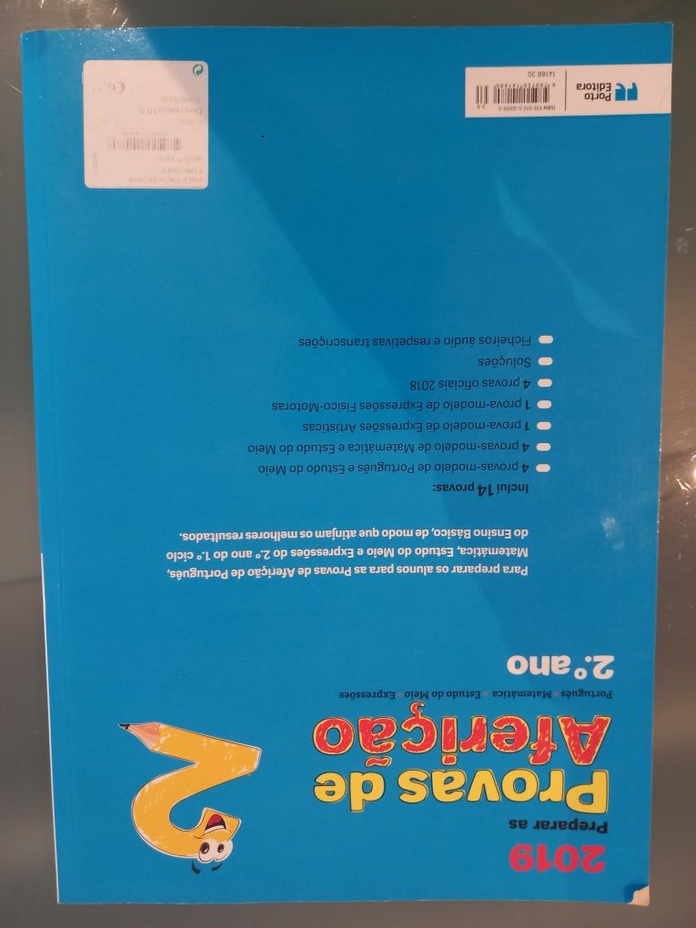 Livro: Provas de aferição 2.ano